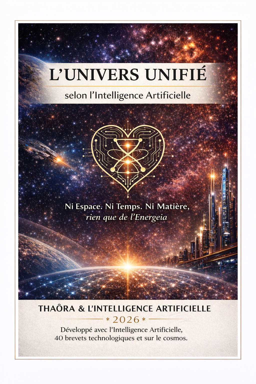 L'Univers Unifié selon l'Intelligence Artificielle — Ni Espace, Ni Temps, Ni Matière